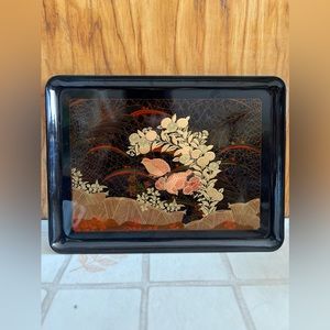 Otagiri Lacquer Quail Tray